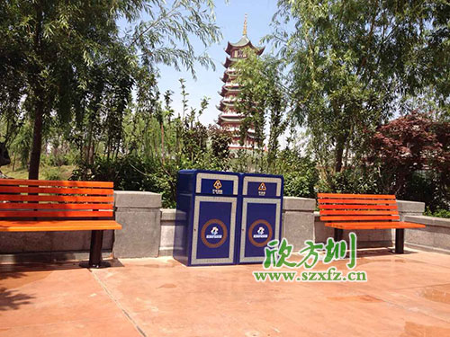 戶外分類彩繪垃圾桶什么品牌好？欣方圳為您推薦