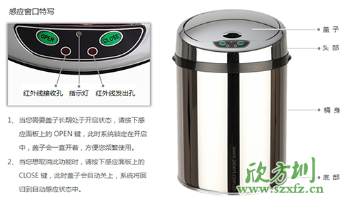 電子感應(yīng)垃圾桶價(jià)格貴嗎？智能感應(yīng)垃圾桶好用嗎